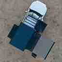 SIDE AWNING - 7.5'X6.5' - BLACK COVER - AW001-7