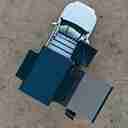 SHOWER TENT - 36"X70" - BLACK & TAUPE BODY - AW007-8