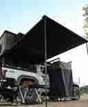 SHOWER TENT - 36"X70" - BLACK & TAUPE BODY - AW007-12