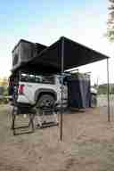 SIDE AWNING - 7.5'X6.5' - PLUS - ANNEX SIDE ROOM - 7.5'X6.5' - BLACK COVER - AW010-2