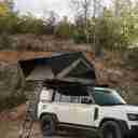 SNAIL SOFT SHELL ROOF TOP TENT - 52" - TAUPE BODY & BLACK RAINFLY - SS001-2