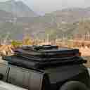 SNAIL SOFT SHELL ROOF TOP TENT - 52" - TAUPE BODY & BLACK RAINFLY - SS001-4