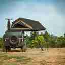 SNAIL SOFT SHELL ROOF TOP TENT - 52" - TAUPE BODY & BLACK RAINFLY - SS001-7