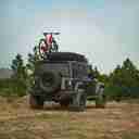 SNAIL SOFT SHELL ROOF TOP TENT - 52" - TAUPE BODY & BLACK RAINFLY - SS001-10