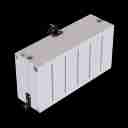 S&B 39 Gallon Wheel Well Water Tank For 2013-2023 Dodge Ram Promaster 1500, 2500, 3500 136, 159, And 159 Inch Ext - 408616-3