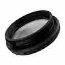 Turbo Screen Guard With Velocity Stack - 4" (Black)-4