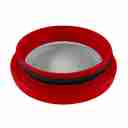 Turbo Screen Guard With Velocity Stack - 3.50" (Red)-2