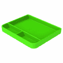 Silicone Tool Tray 3pc. Set - Lime Green-6