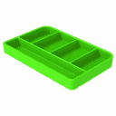 Silicone Tool Tray 3pc. Set - Lime Green-8
