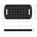 Silicone Tool Tray 3pc. Set - Blue-1