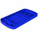 Silicone Tool Tray 3pc. Set - Blue-10