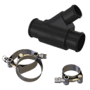 ALUMINUM Y-PIPE FOR 2013-2015 DODGE RAM CUMMINS 6.7L (DUAL RADIATOR)-1