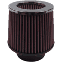Air Filter (Cotton Cleanable) For Intake Kits: 75-2514-4-4