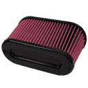 Air Filter (Cotton Cleanable) For Intake Kits: 75-5107-1