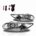 Winjet Fog Lights Oe/Replacement Style-Clear - CFWJ-0047-C-2