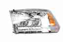 2013-2018 Dodge Ram 1500 2500 3500 LED DRL Headlights - Chrome / Clear-1