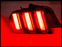 Renegade Euro Style Sequential Tail Lights-Gloss Black / Clear - CTRNG0636-GBC-4