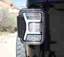 2018-2024 Jeep Gladiator JT LED Sequential Taillights - Gloss Black / Clear-2