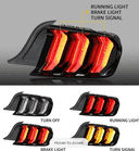Renegade Led Sequential Tail Lights-Gloss Black / Clear - CTRNG0680-GBC-2
