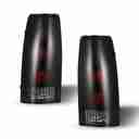 Chevrolet Blazer / Suburban / Tahoe, GMC Suburban / Yukon, Cadillac Escalade Taillights - Black / Smoke-1