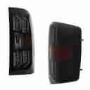 2014-2018 Chevrolet Silverado 1500 / 2015-2019 Silverado 2500HD 3500HD Taillights - Black / Smoke-4