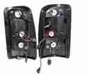 2000-2006 Chevy Suburban / Tahoe / GMC Yukon LED Taillights - Matte Black / Smoke-2