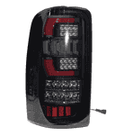 2000-2006 Chevy Suburban / Tahoe / GMC Yukon LED Taillights - Matte Black / Smoke-3