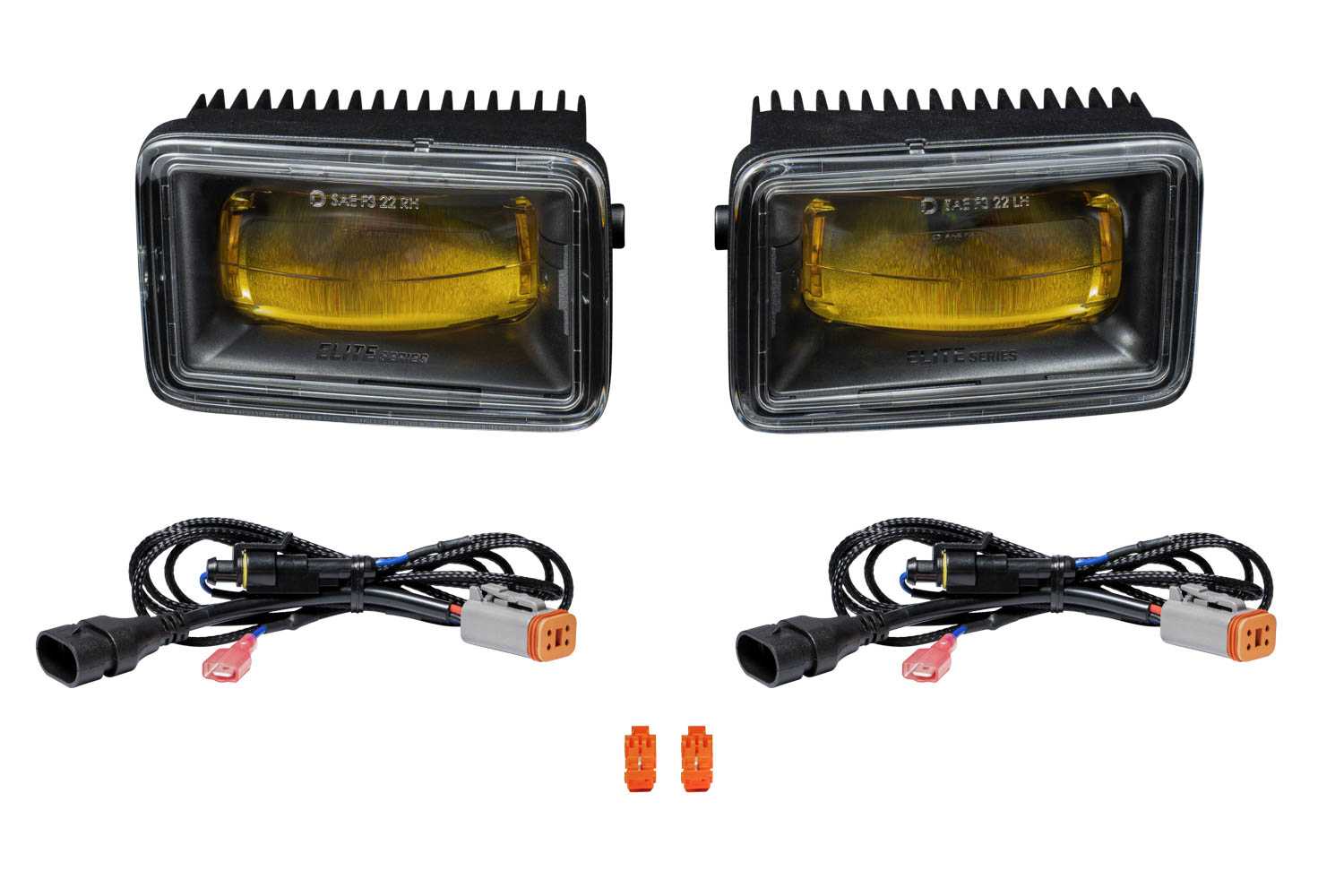 Diode Dynamics - Elite Foglamp Type F2 Yellow (pair) - DD5174P