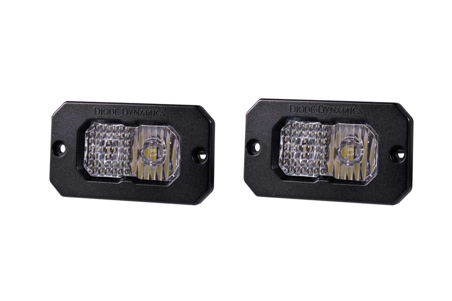 Diode Dynamics - Stage Series 2in Pro White Combo Flush BBL (pair) - DD6734P