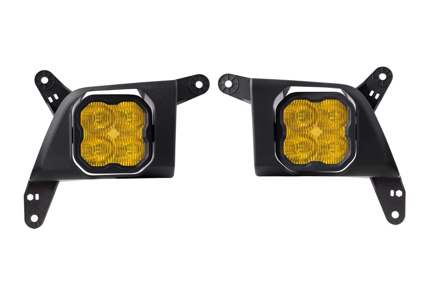 Diode Dynamics - SS3 Type SV2 LED Fog Light Kit Pro Yellow SAE Fog - DD6834