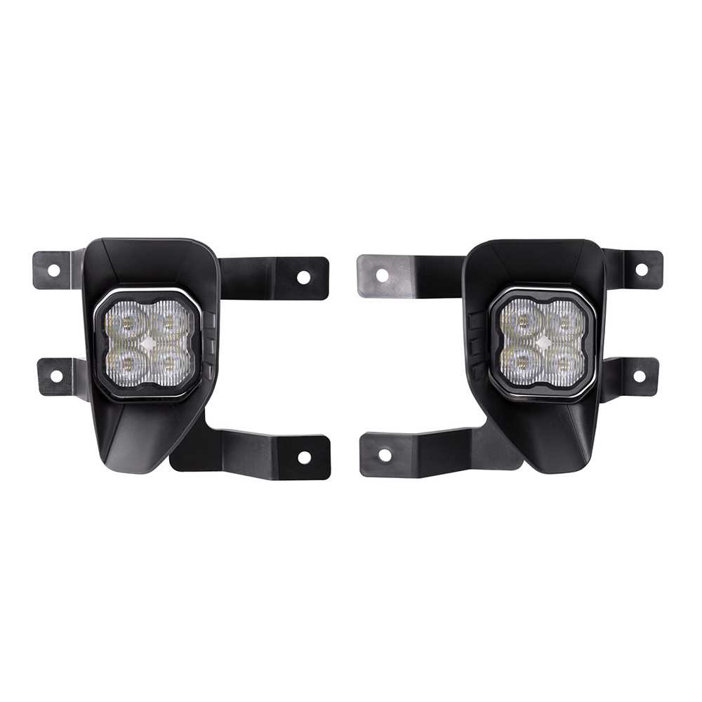 Diode Dynamics - SS3 Type SV1 LED Fog Light Kit Pro White SAE Fog - DD6842