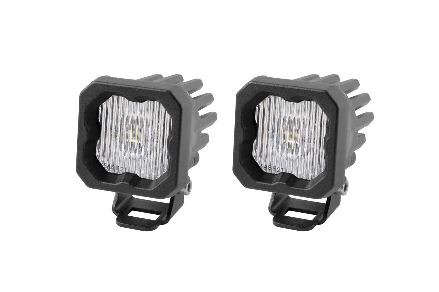 Diode Dynamics - Stage Series C1 LED Pod White SAE Fog Standard WBL (pair) - DD6846P