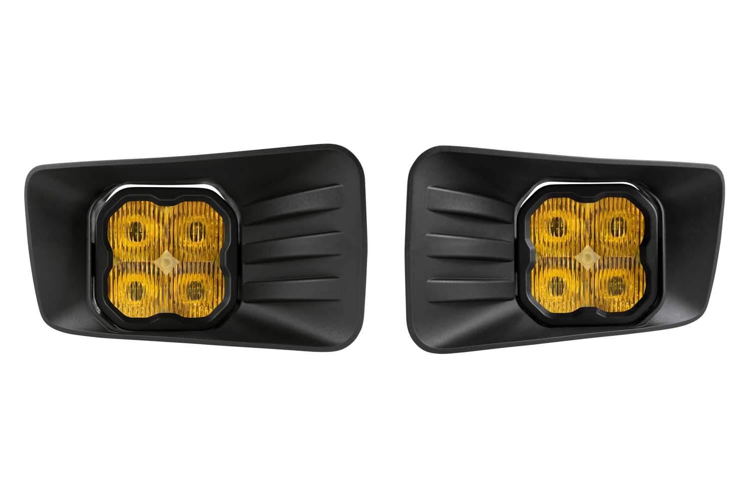 Diode Dynamics - SS3 Type CH LED Fog Light Kit Sport Yellow SAE Fog - DD7295