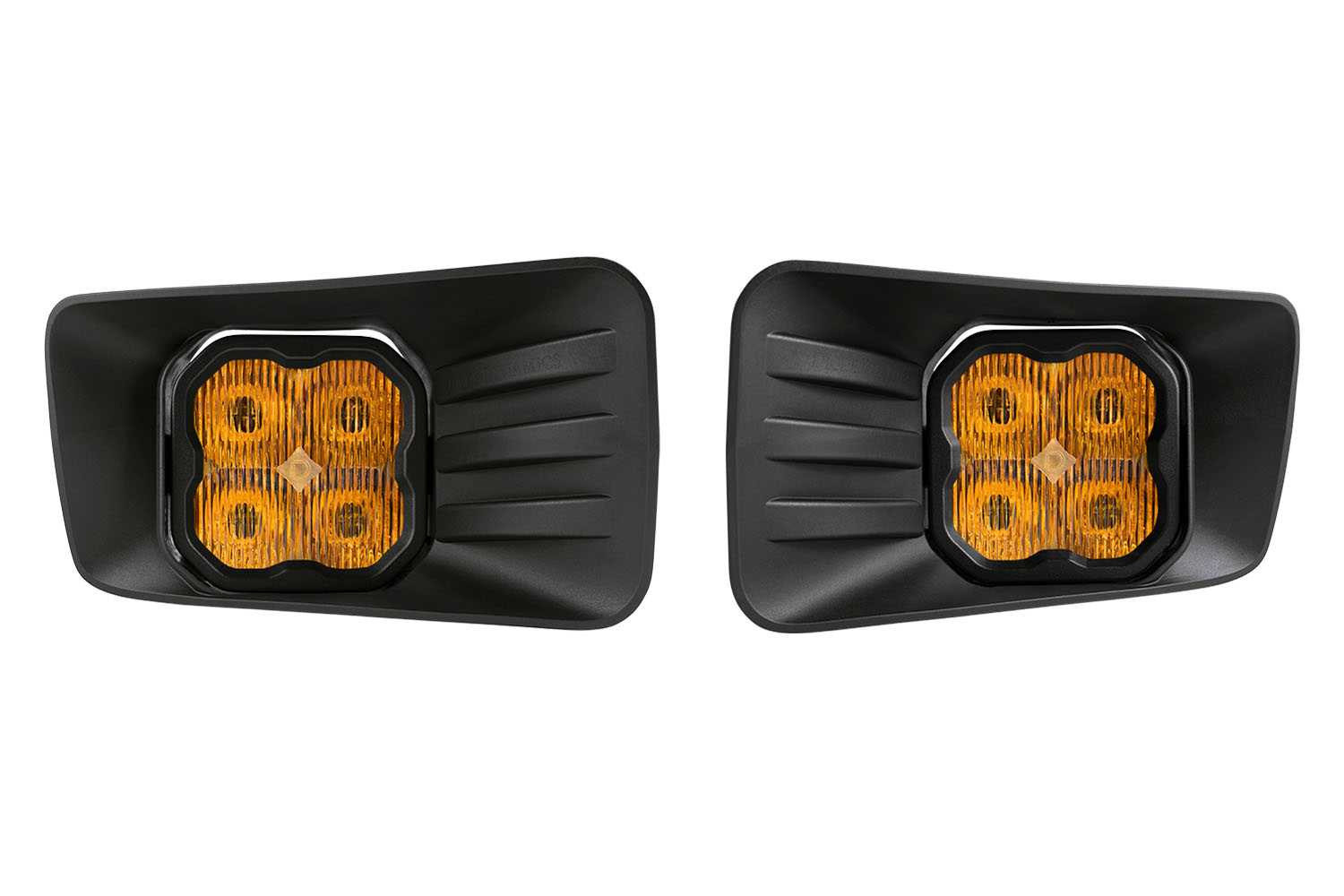 Diode Dynamics - SS3 Type CH LED Fog Light Kit Max Yellow SAE Fog - DD7300