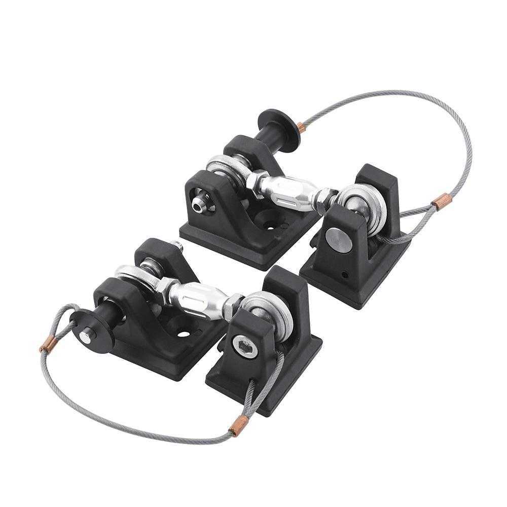 DV8 2007-2018 Jeep JK Hood Hold Downs - D-JP-190001-K