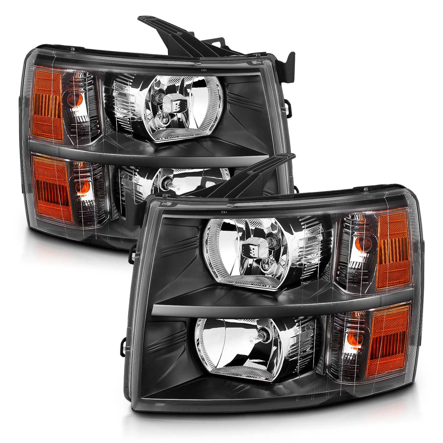 CRYSTAL HEADLIGHTS BLACK