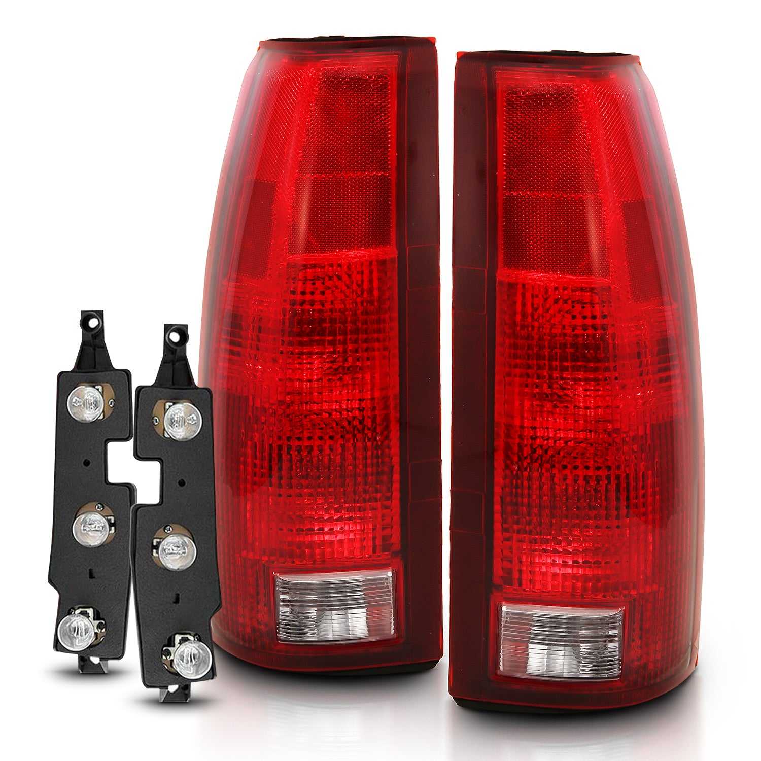 TAIL LIGHT ASSEMBLY; RED/CLEAR LENS