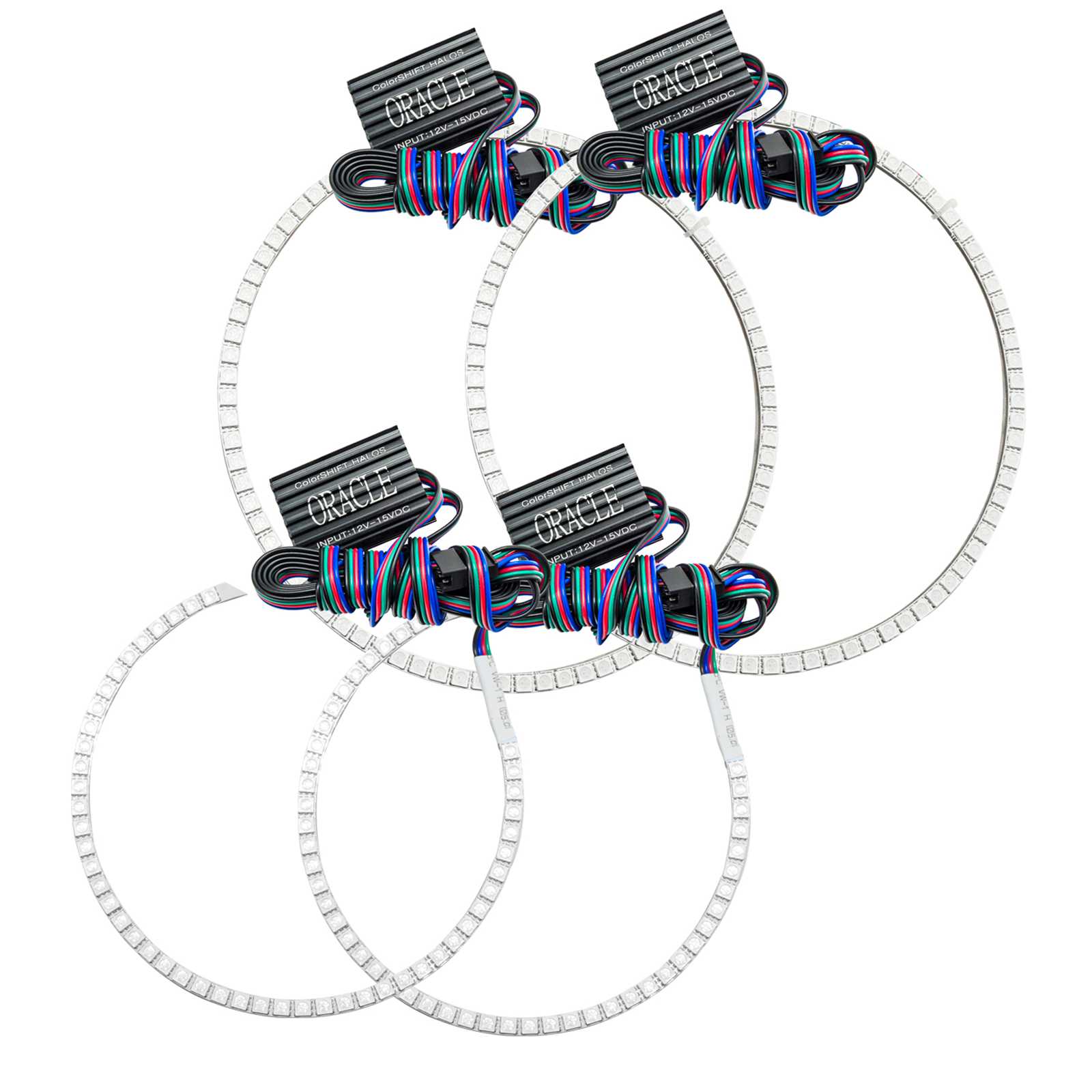 2008-2010 Jeep Grand Cherokee LED Headlight Halo Kit