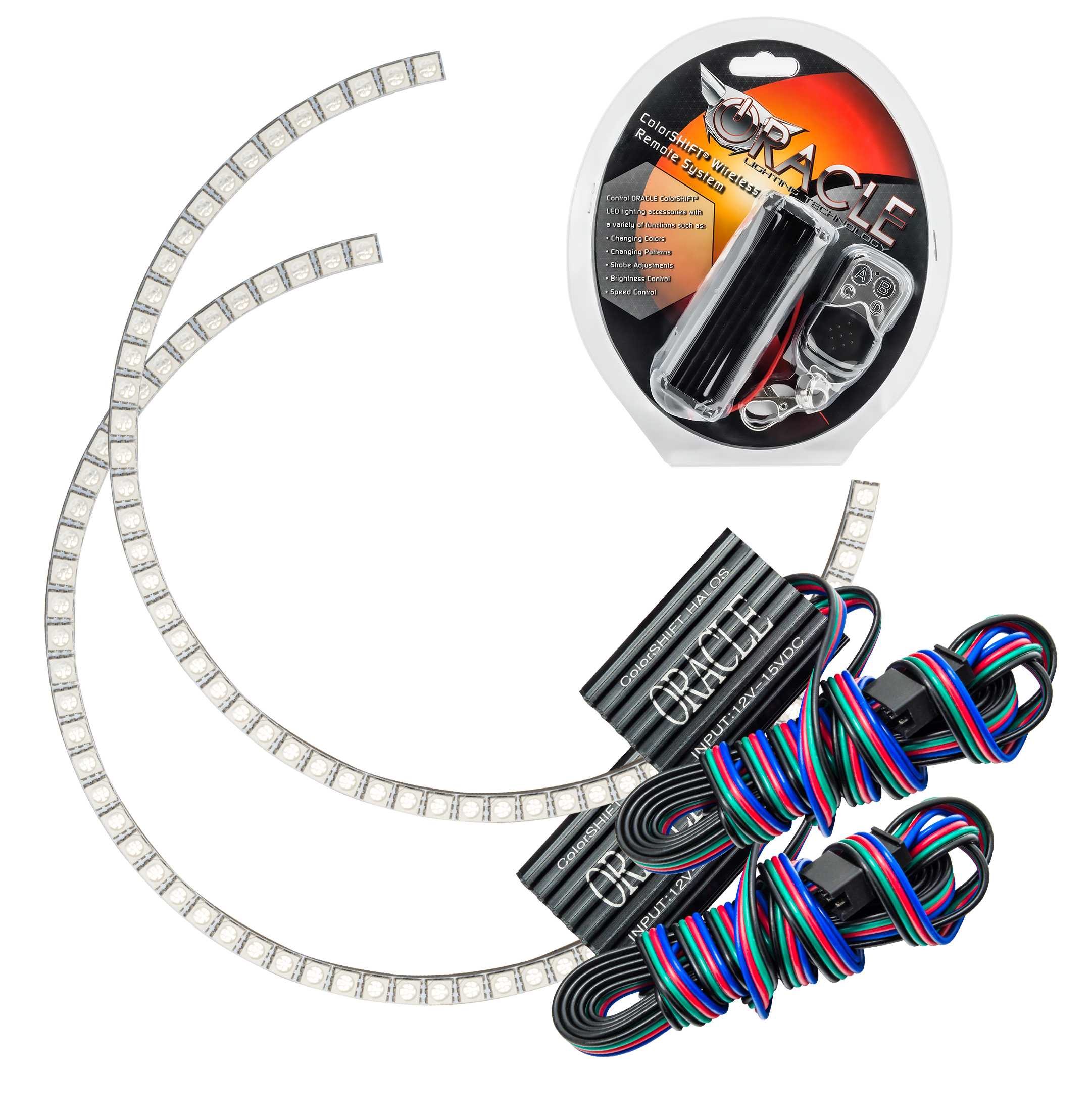1999-2004 Ford Lightning LED Headlight Halo Kit