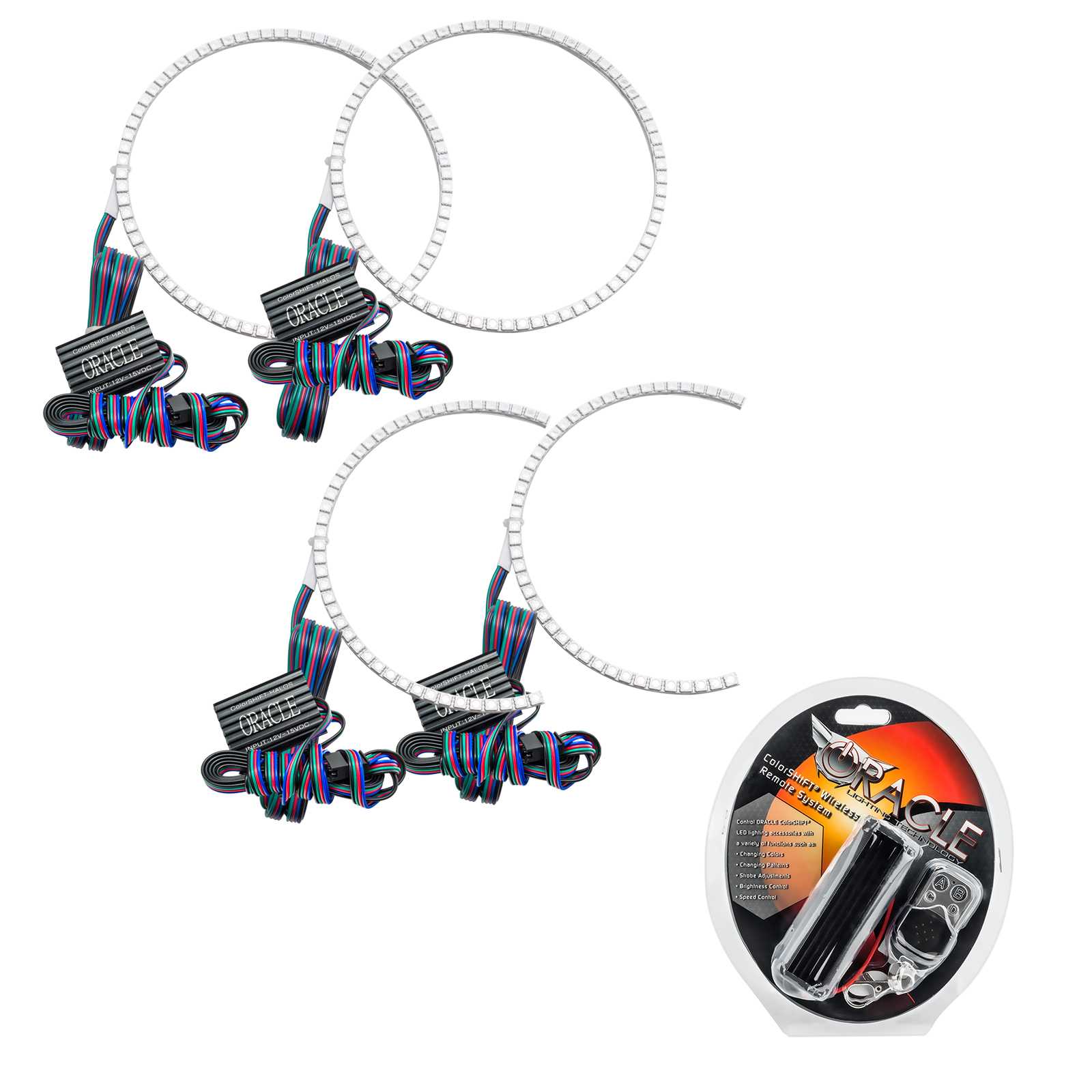 2007-2009 Dodge Durango LED Headlight Halo Kit