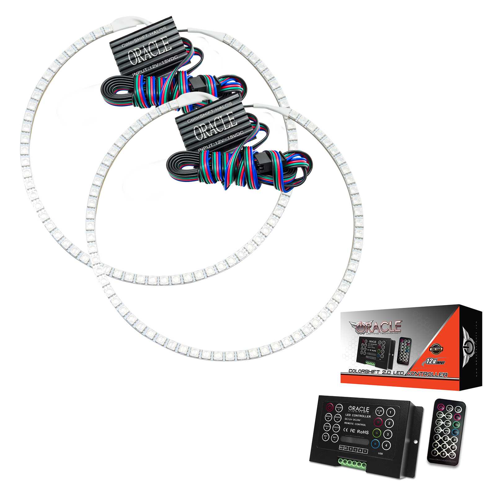 2008-2010 Ford Explorer Sport Trac LED Headlight Halo Kit