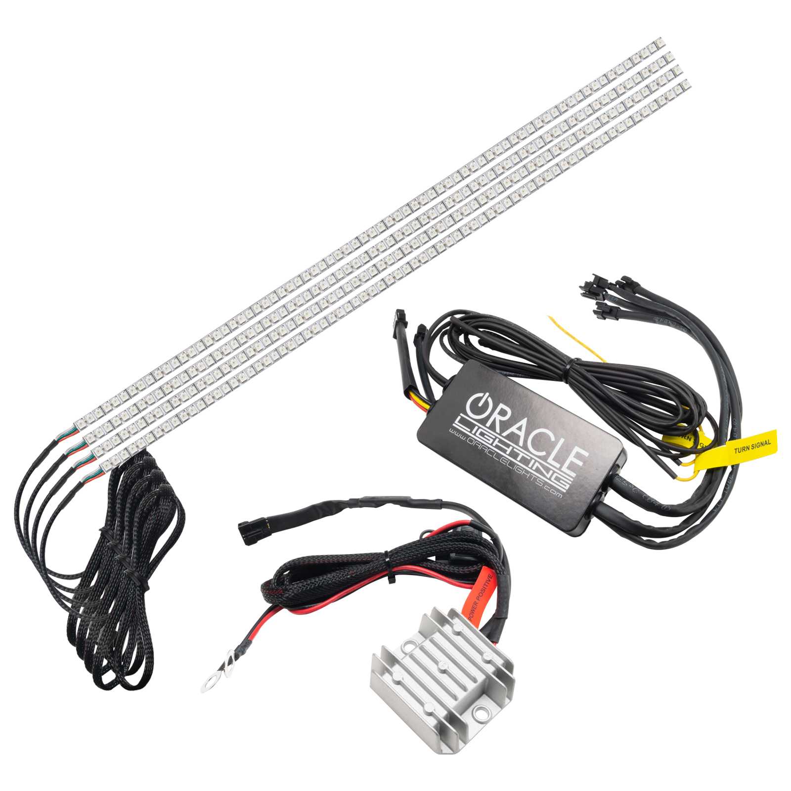 2020-2022 Ford F-250/350 Super Duty Dynamic ColorSHIFT Headlight DRL Upgrade Kit w/Switchback Turn Signals