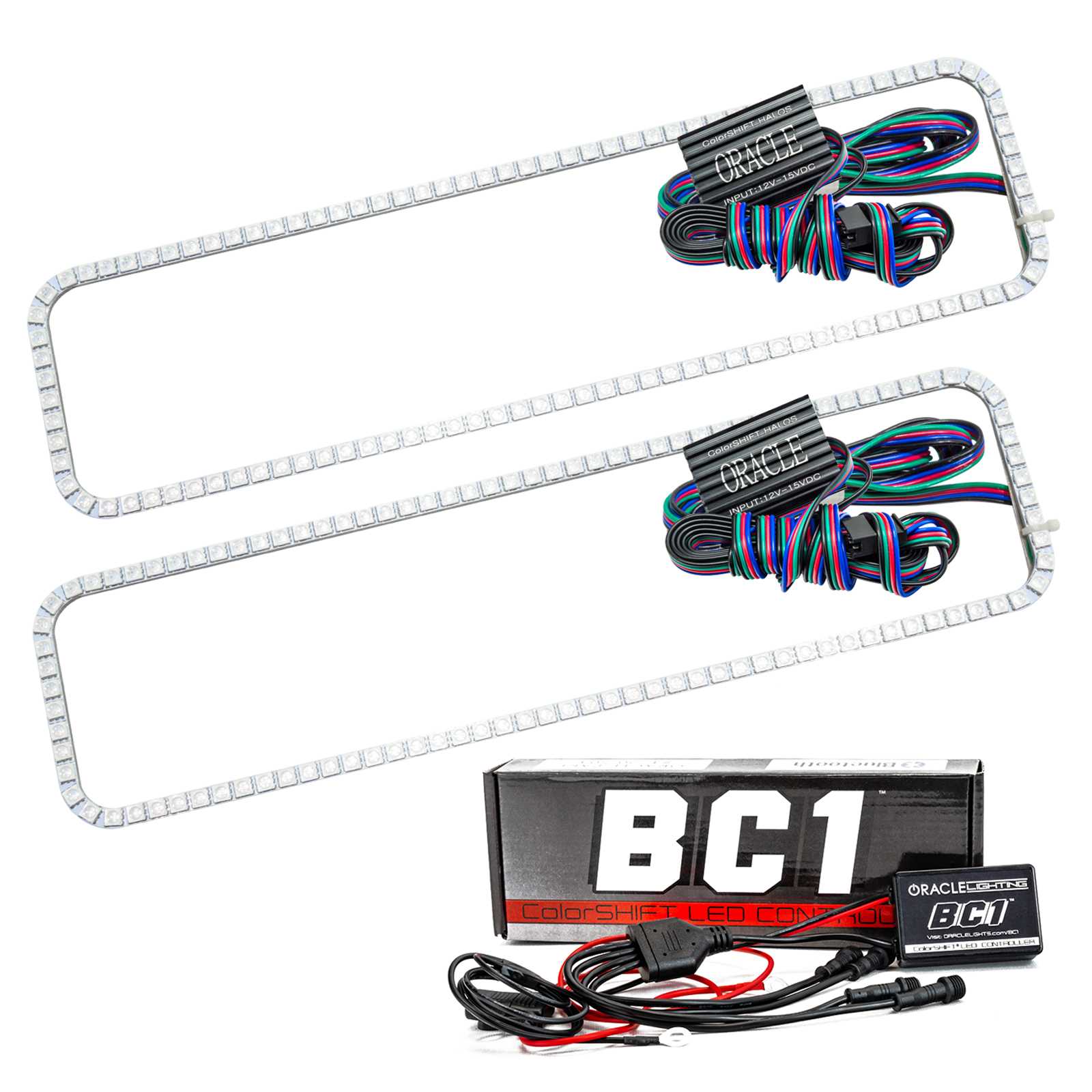 1988-1998 GMC Sierra LED Headlight Halo Kit