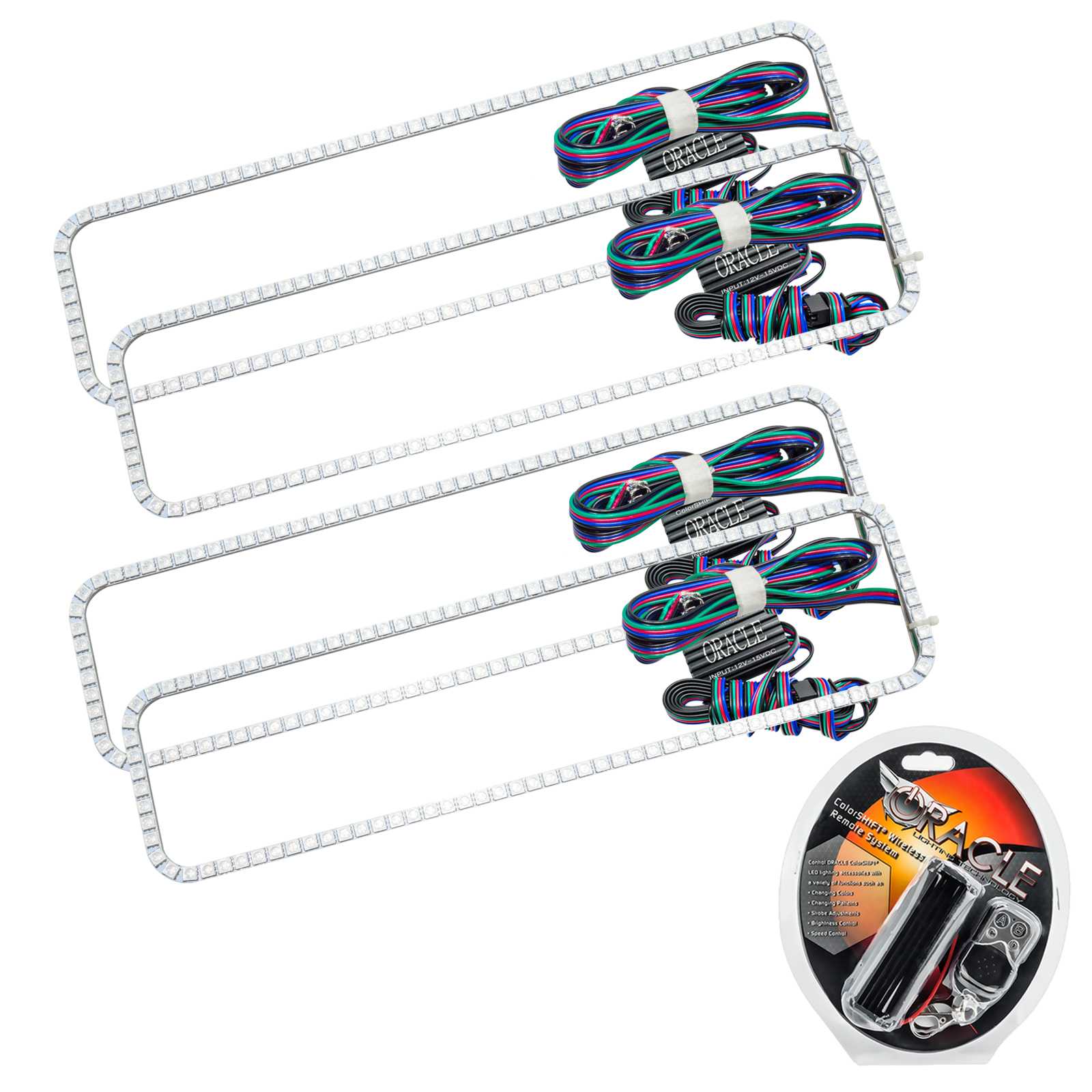 ORACLE Lighting 1996-1999 GMC Suburban LED Headlight Dual Halo Kit - 2284-330