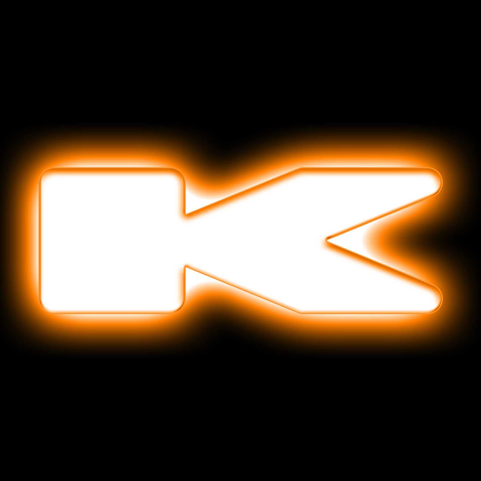 Universal Illuminated LED Letter Badges - Amber LED