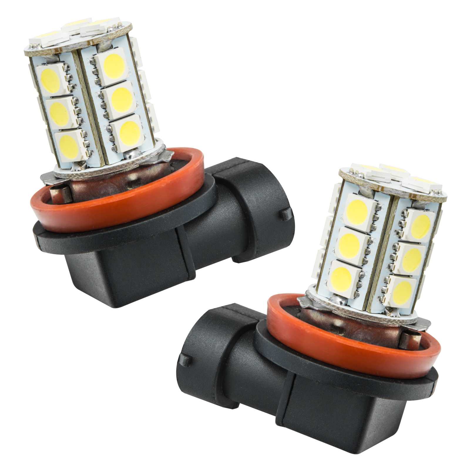 H11 18 LED Bulbs (Pair) - White