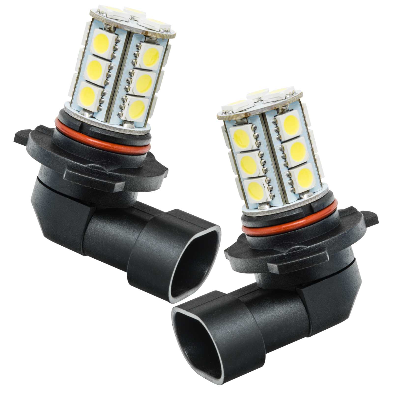 9005 18 LED Bulbs (Pair) - White