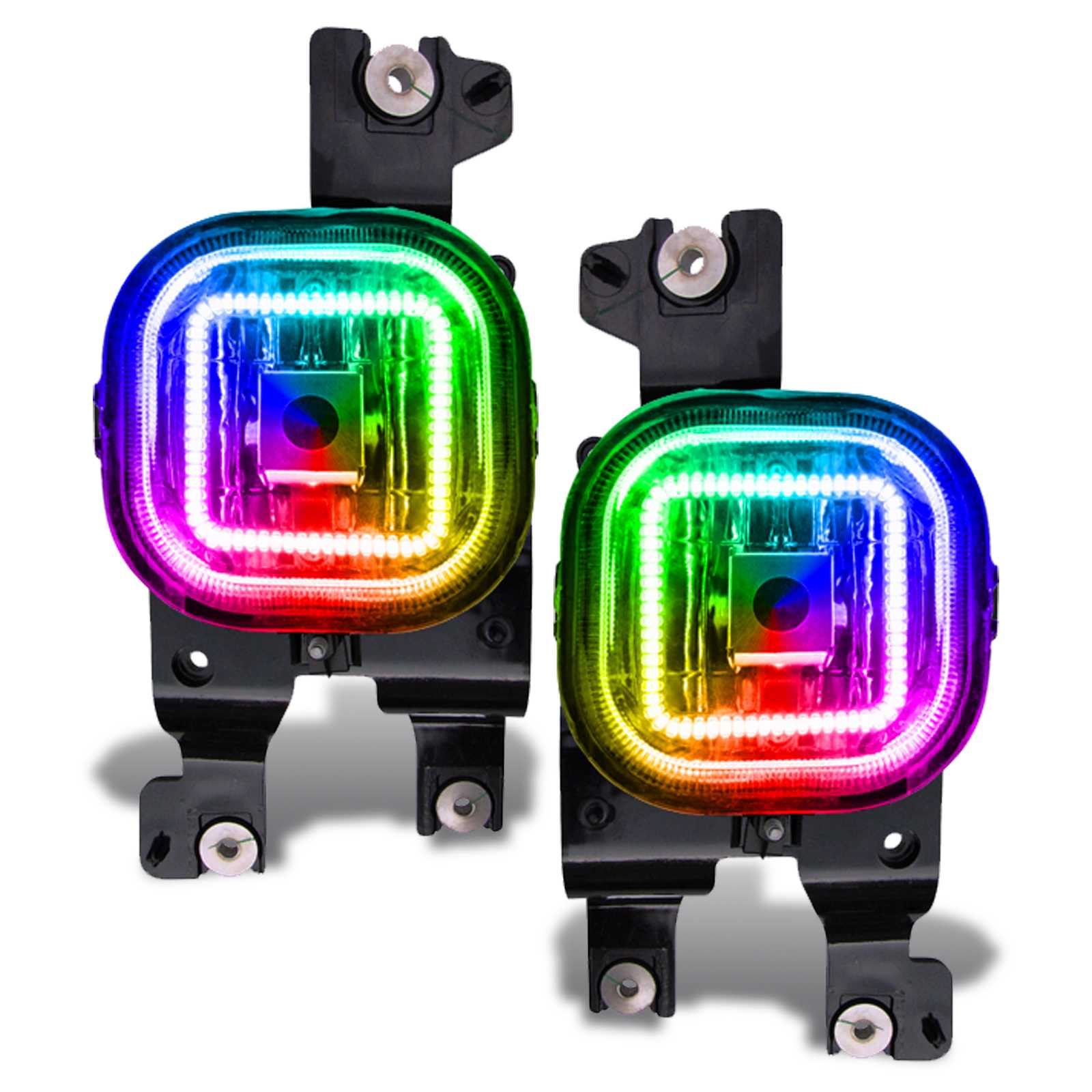 2008-2010 Ford F-250/350 Superduty Pre-Assembled LED Halo Fog Lights