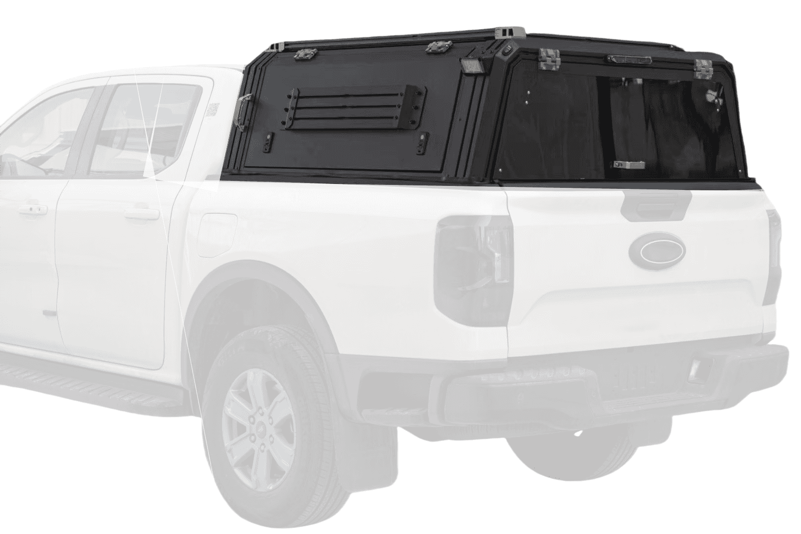 CANOPY 2.0 - FULL SIZE - 5.0 FT BED - ULTIMATE FEATURES - FOR FORD RANGER 2019-2024