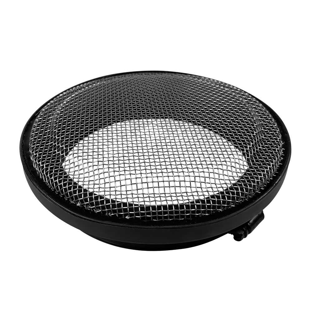 Turbo Screen Guard With Velocity Stack - 4" (Black)